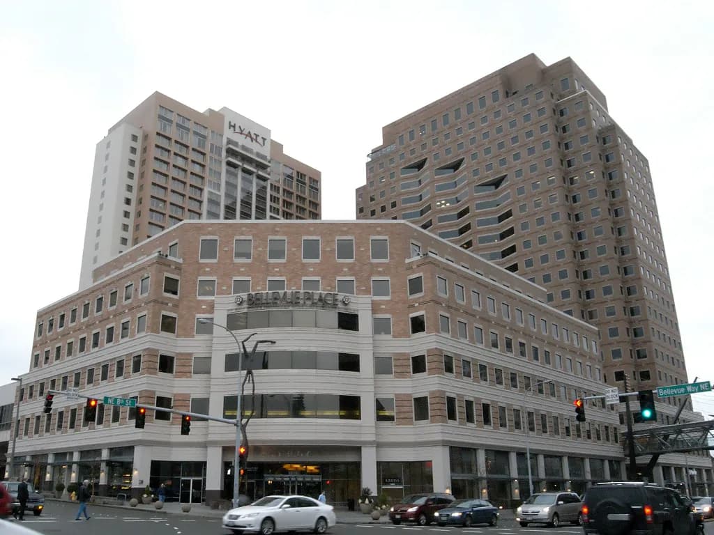 Hyatt Regency Bellevue tower at Bellevue Place